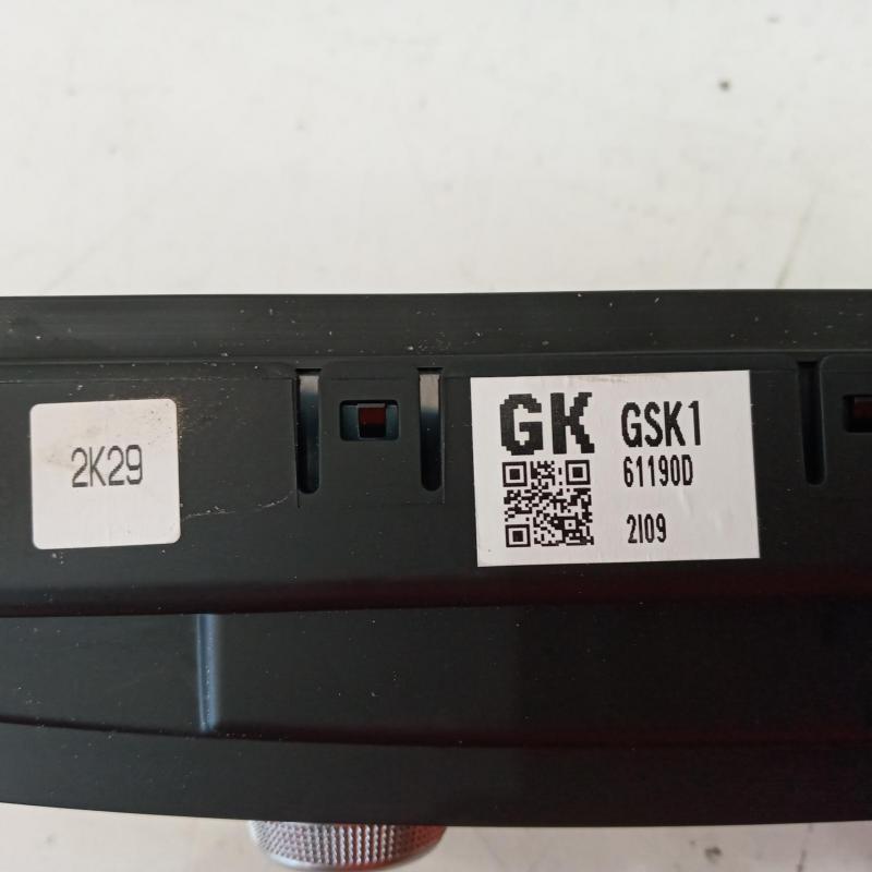 heater/aircon controls