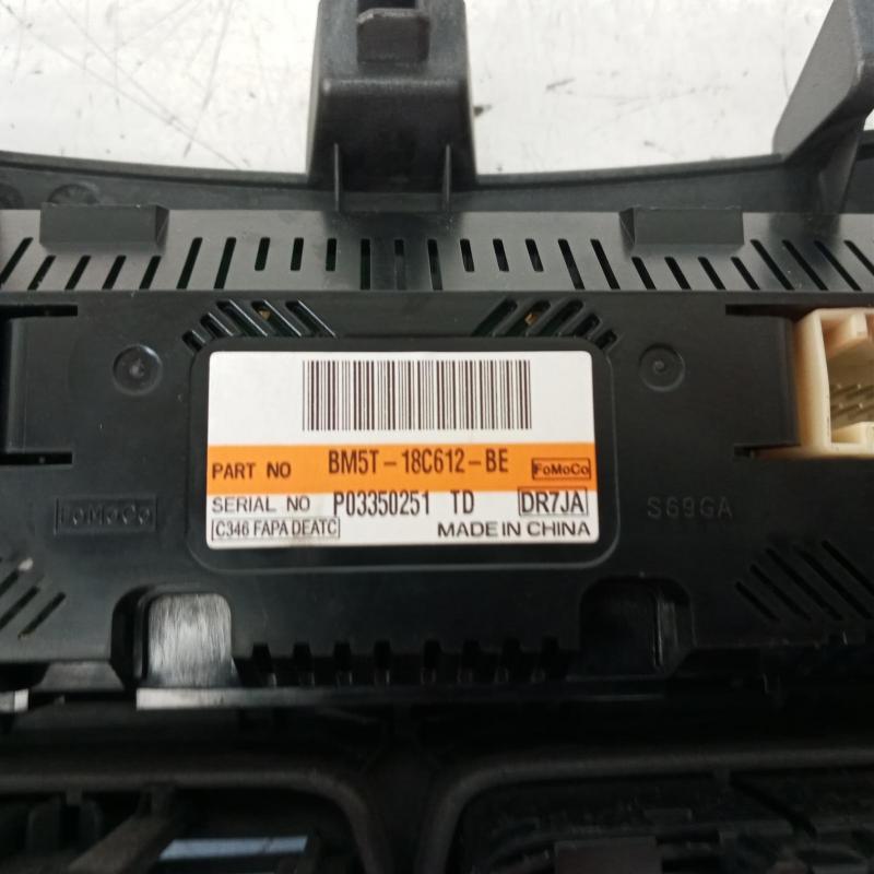 heater/aircon controls