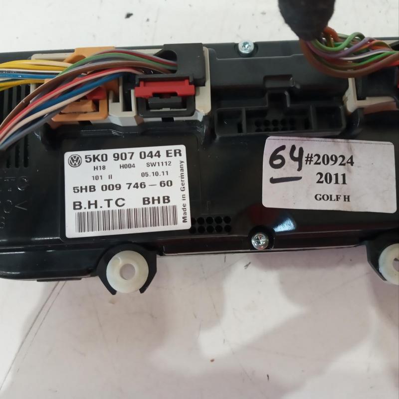 heater/aircon controls