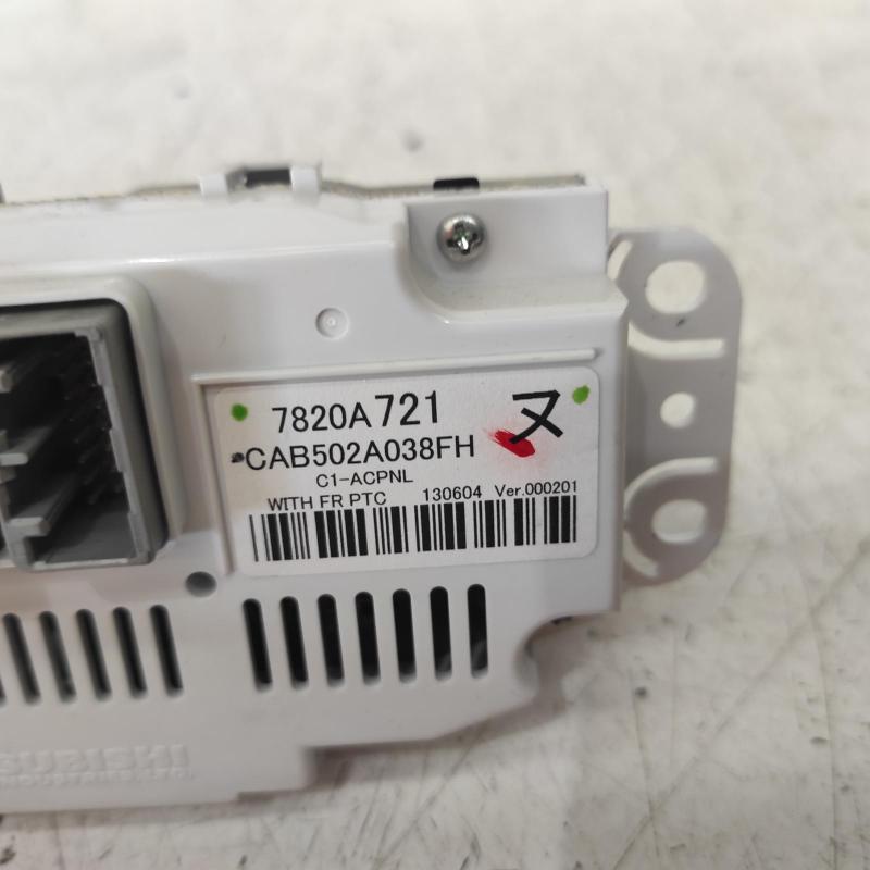 heater/aircon controls