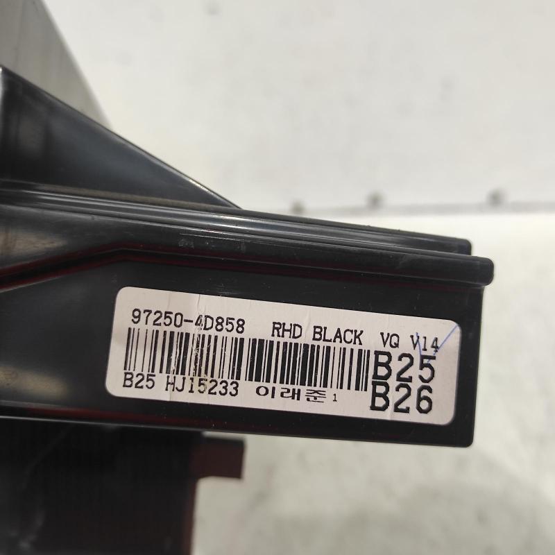 heater/aircon controls