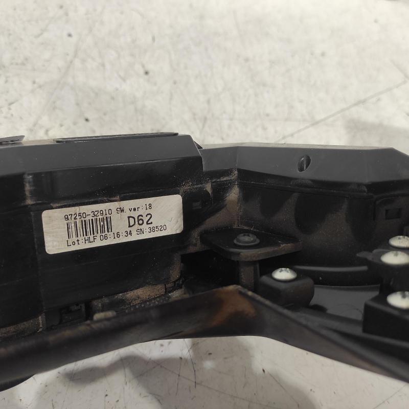 heater/aircon controls