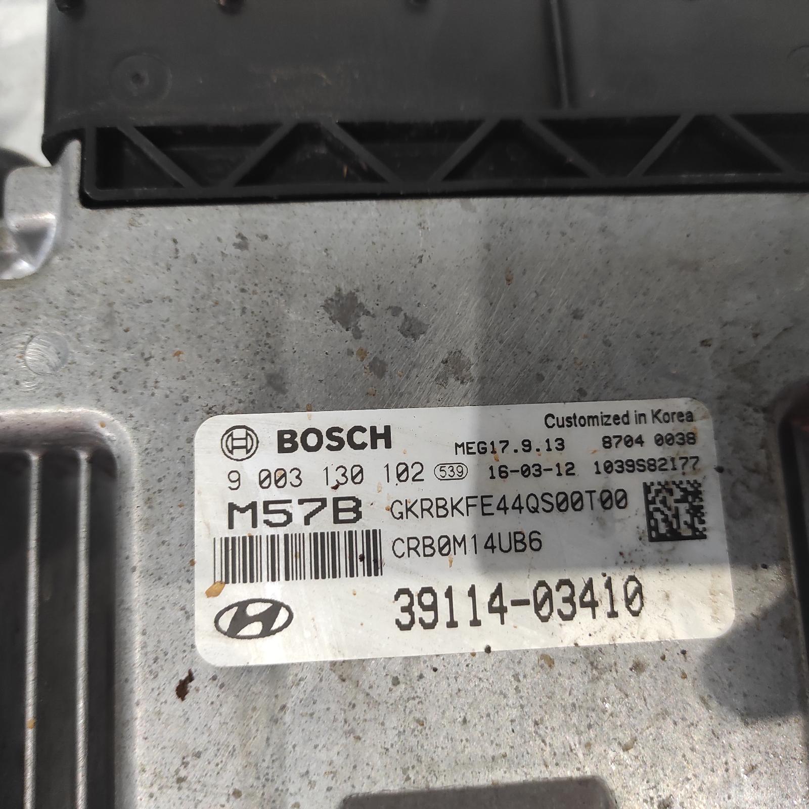 Accent Ecu 2015-2019 engine ecu,1.4,g4lc,auto t/m,ecu only,rb,06/15-12/19 00020737 #622711