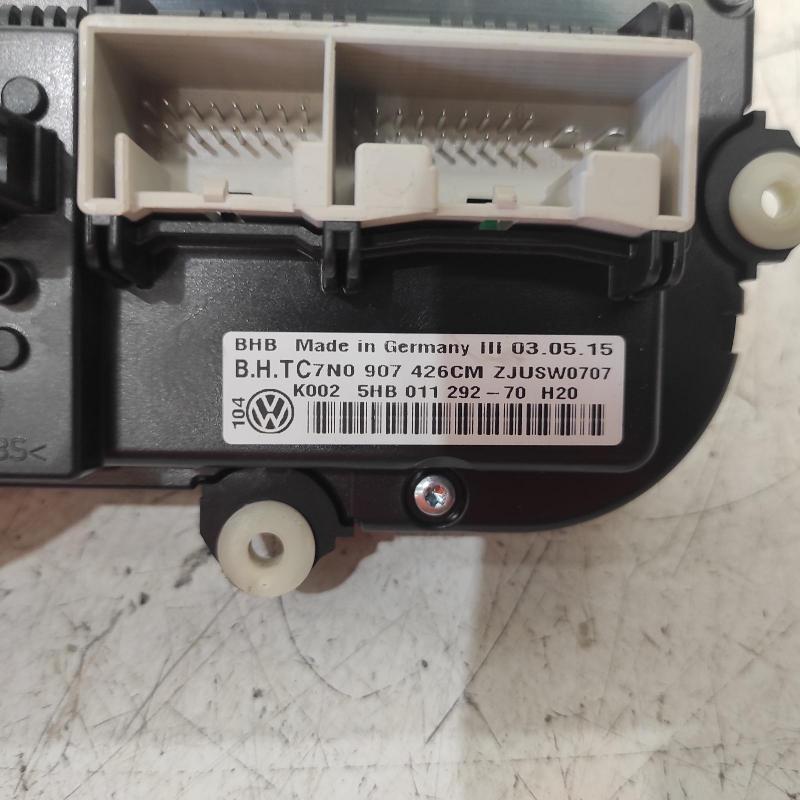 heater/aircon controls