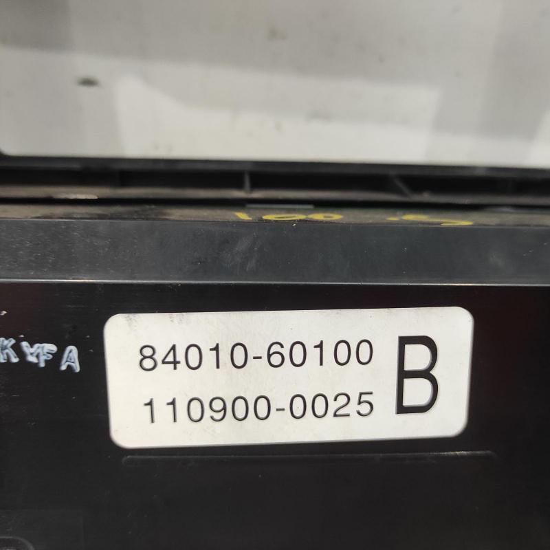 heater/aircon controls