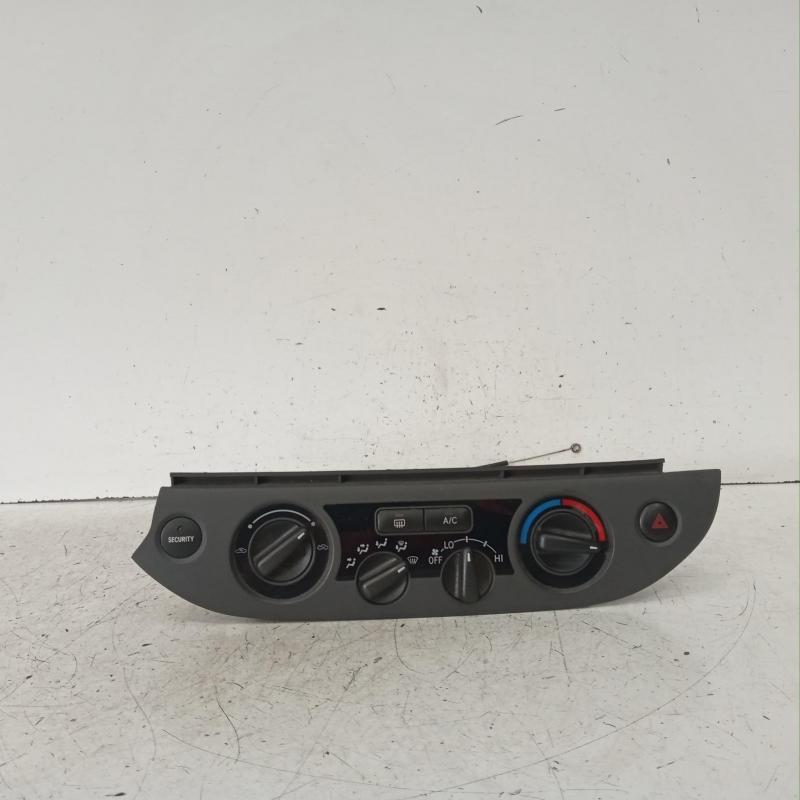 heater/aircon controls