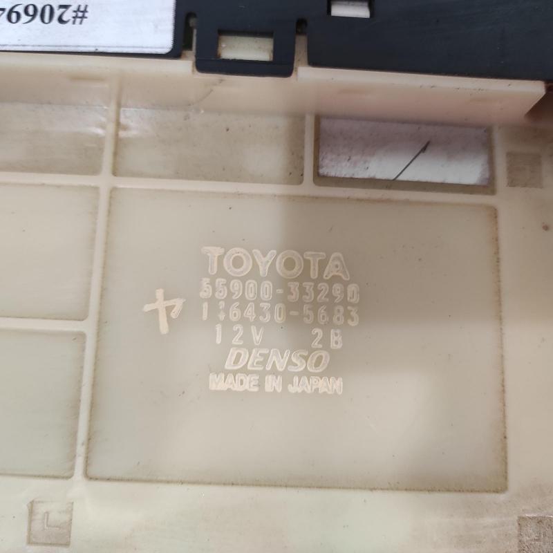 heater/aircon controls