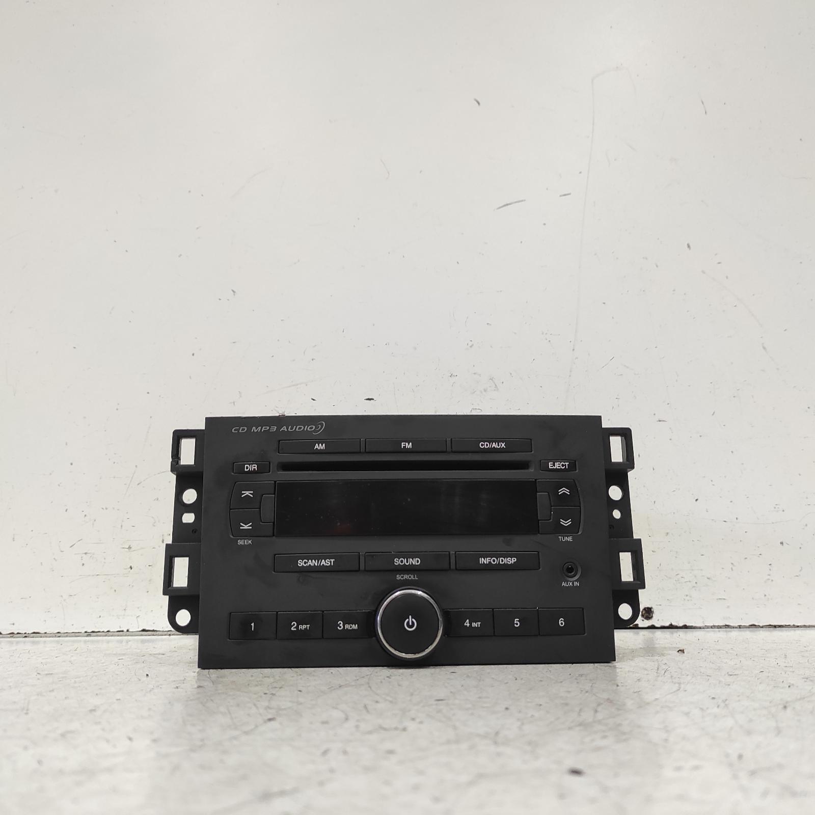 Barina Stereo/head Unit 2008-2012 cd player w/ aux,tk,08/08-12/12 00021059 #625399
