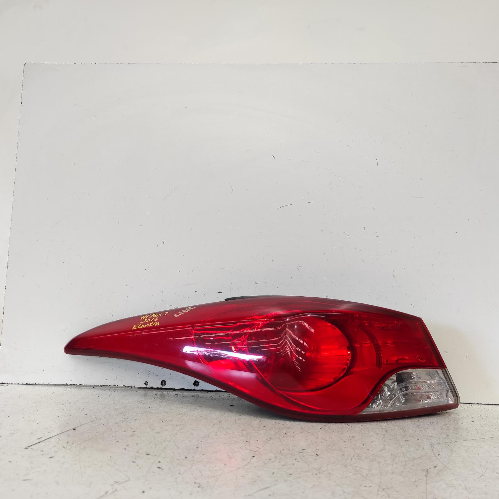 Elantra Taillight Left 2011-2013 md,03/11-09/13 partwh #625533