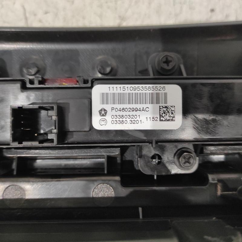 heater/aircon controls