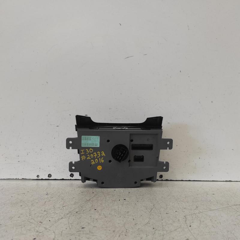 heater/aircon controls