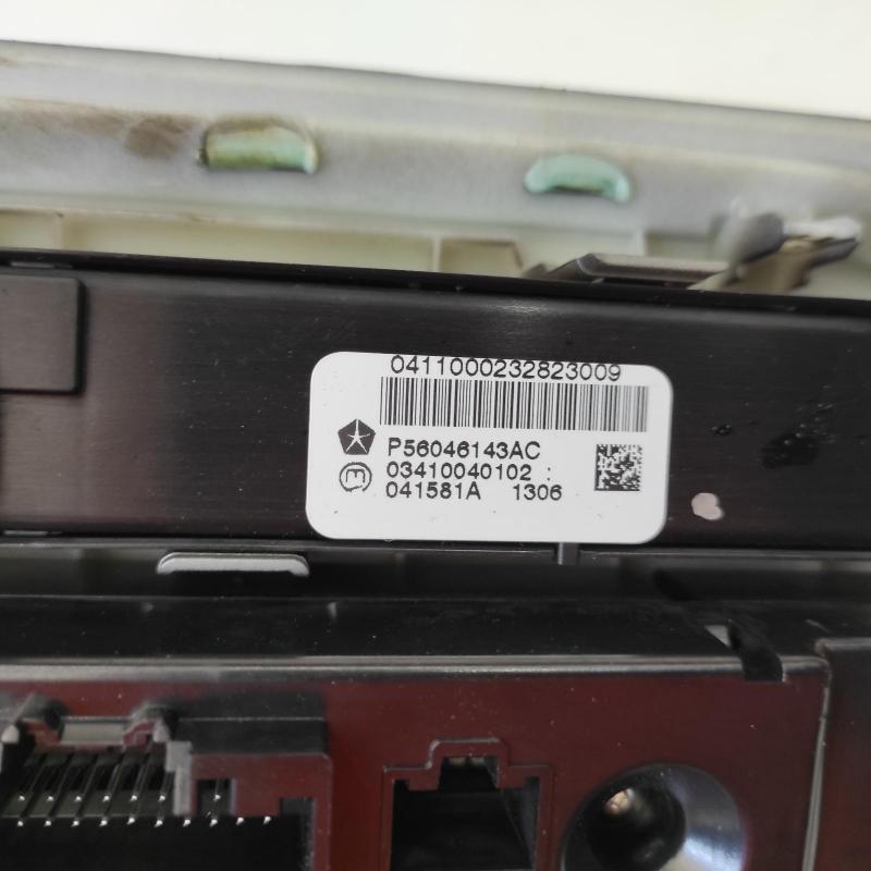 heater/aircon controls