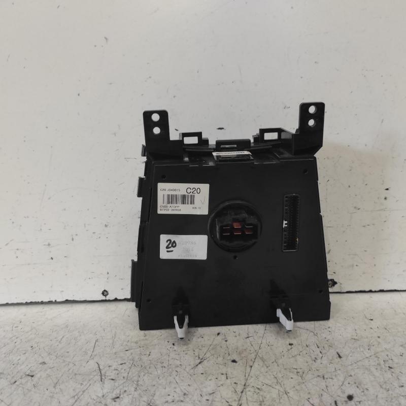 heater/aircon controls