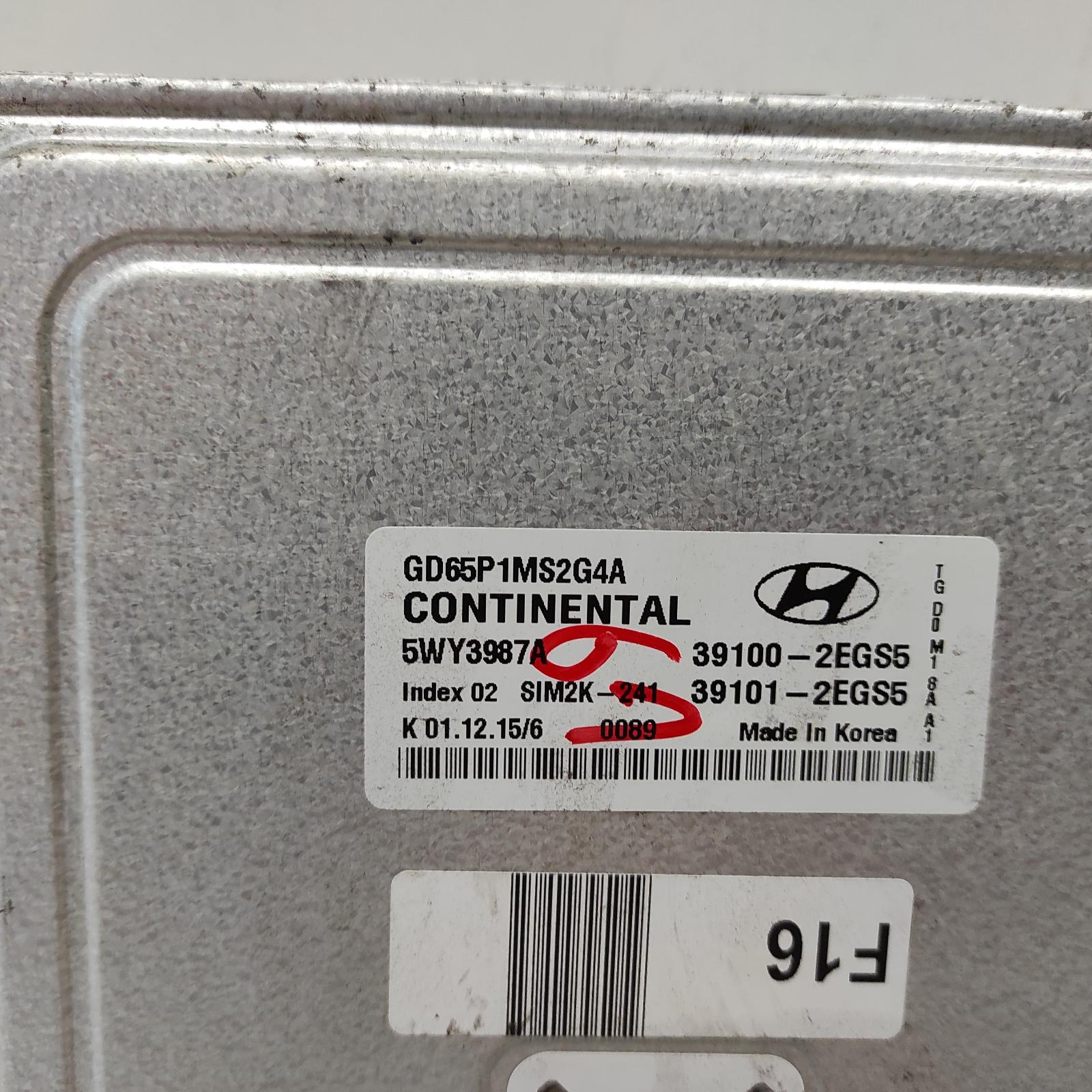 I30 Ecu 2012-2017 engine ecu,1.8,petrol,auto t/m,ecu only,gd,03/12-02/17 00020333 #627593