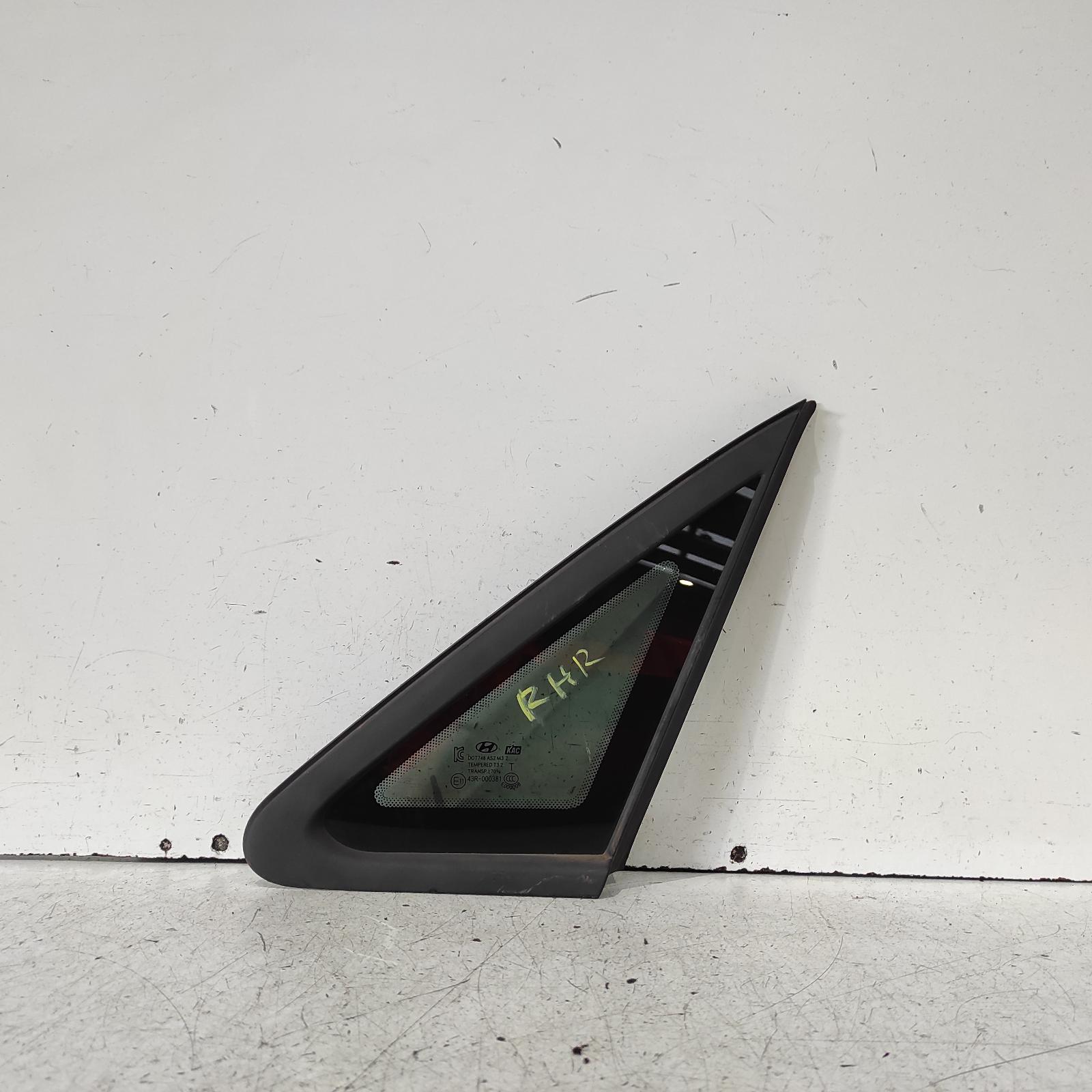 I30 Side Glass Rear Right 2012-2017 gd,5dr hatch,05/12-04/17 00020333 #627636