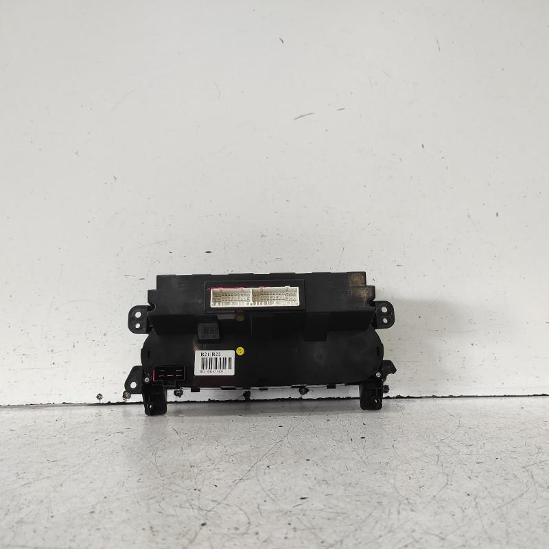 heater/aircon controls