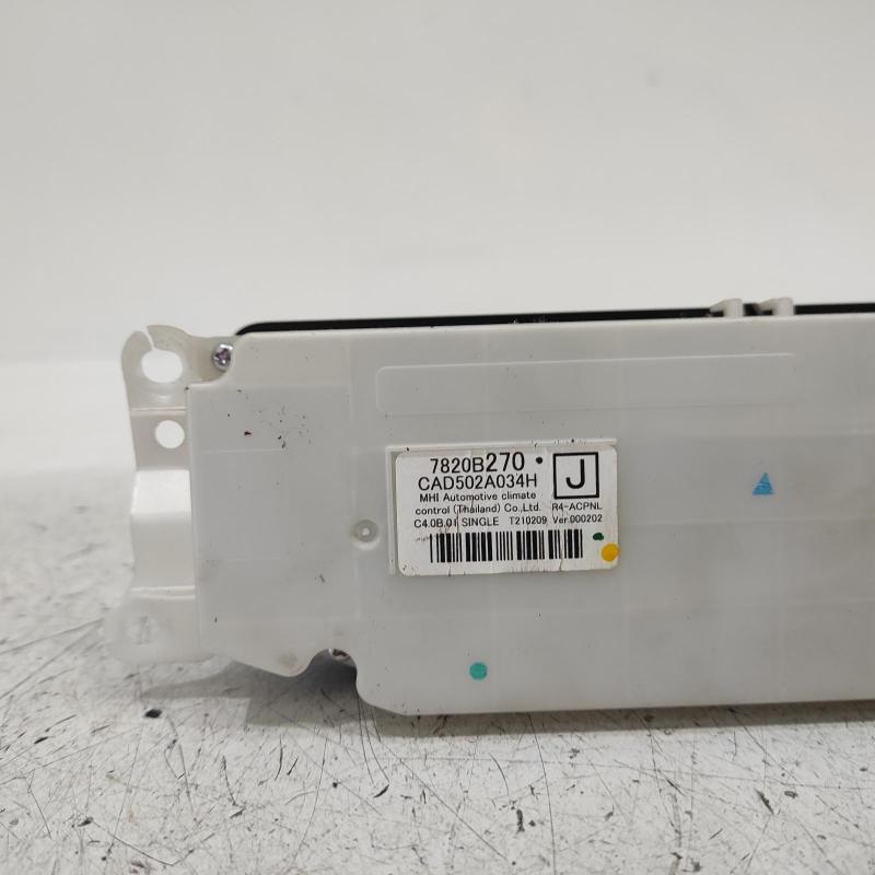 heater/aircon controls