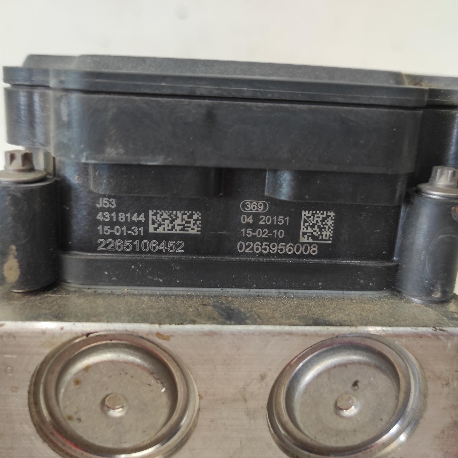 Ranger Abs Pump/modulator 2011-2015 px,p/n ab312c405af,06/11-06/15 00021123 #628349