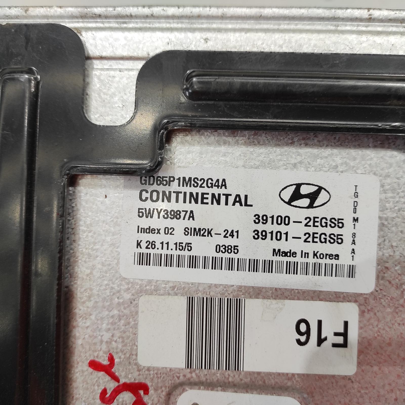 I30 Ecu 2012-2017 engine ecu,1.8,petrol,auto t/m,ecu only,gd,03/12-02/17 00020937 #628683
