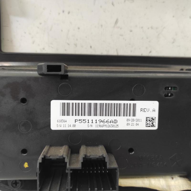 heater/aircon controls