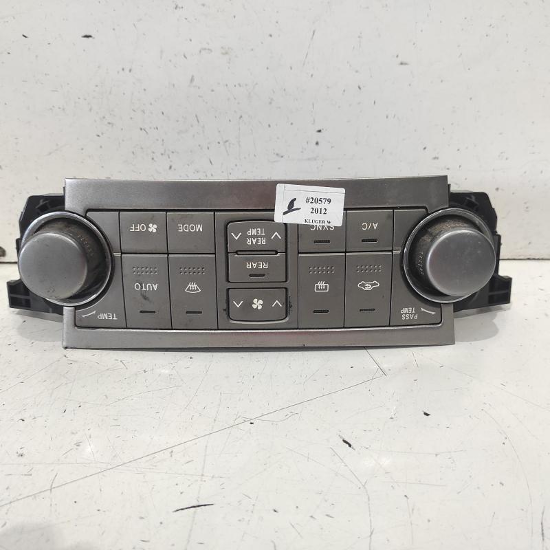 heater/aircon controls