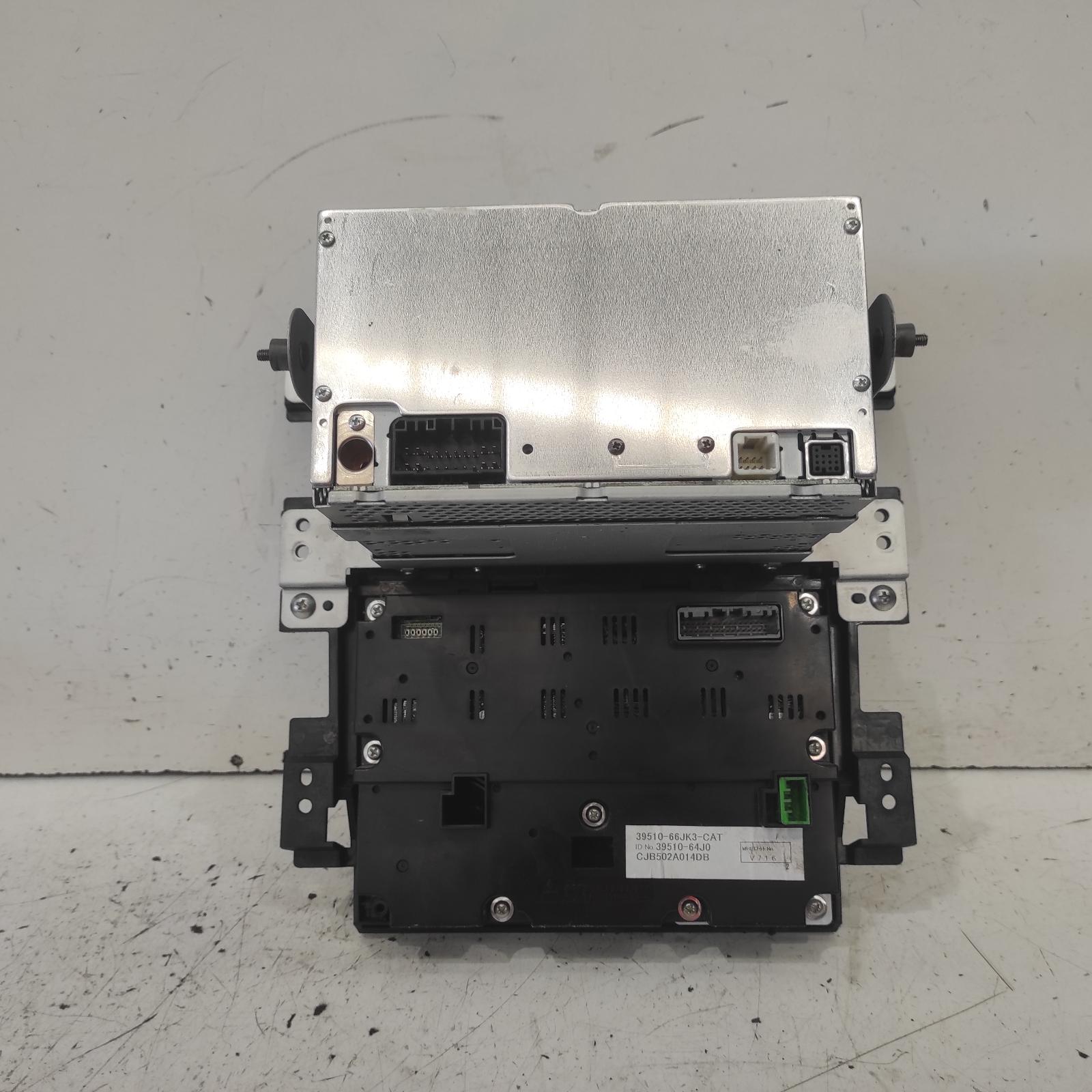 Vitara Stereo/head Unit 2005-2009 radio/cd player,clcr05,w/ mp3/wma,non aux & non time display type grand vitara,jb-jt,04/05-12/09 00020580 #632013