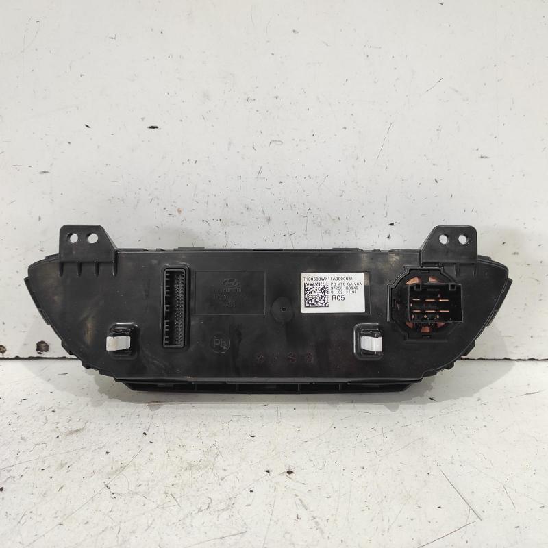 heater/aircon controls