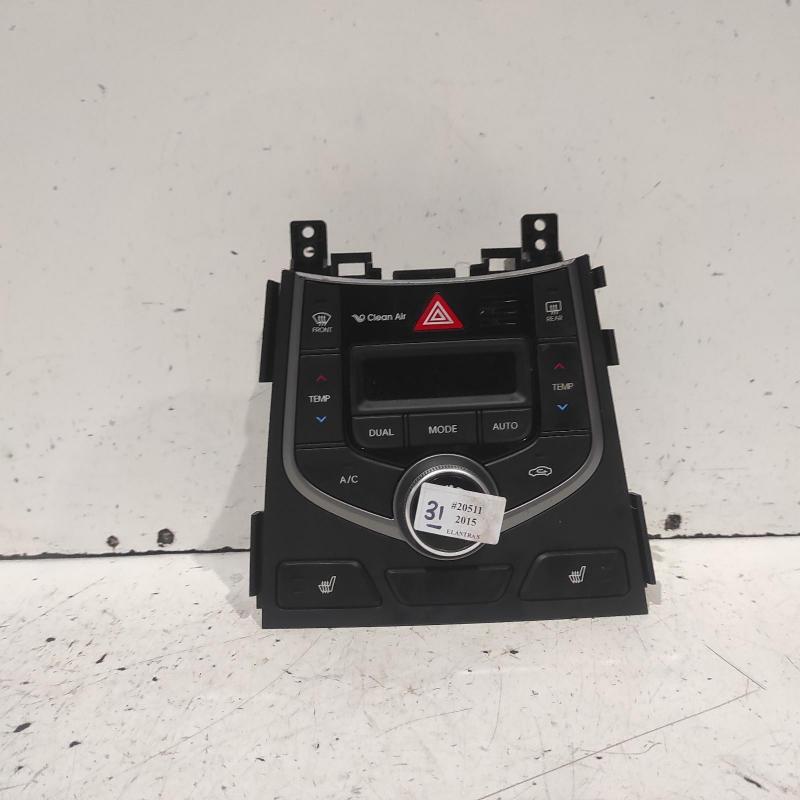 heater/aircon controls