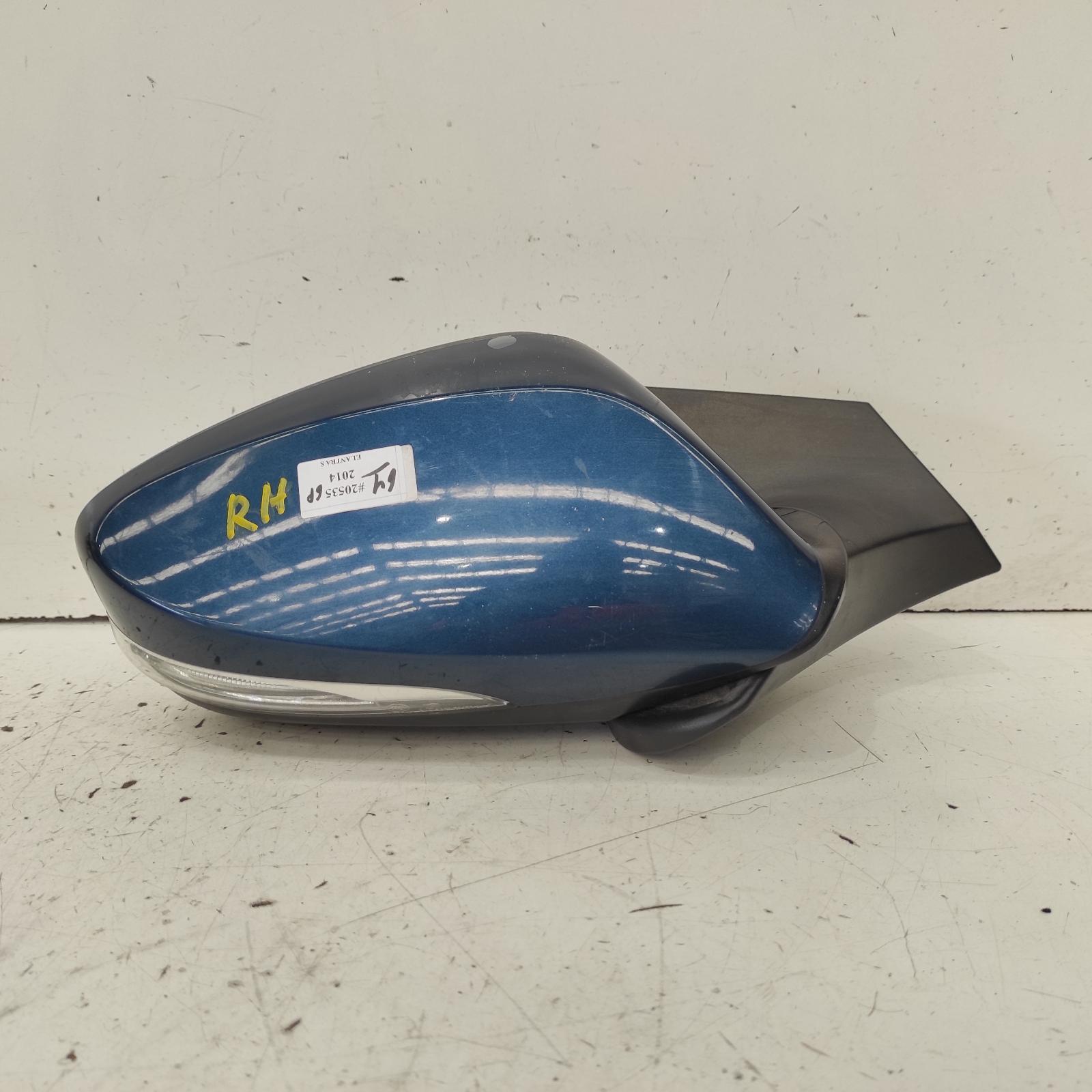 Elantra Door Mirror Right 2013-2015 md,active/trophy,non folding type,10/13-11/15 00020535 #632540