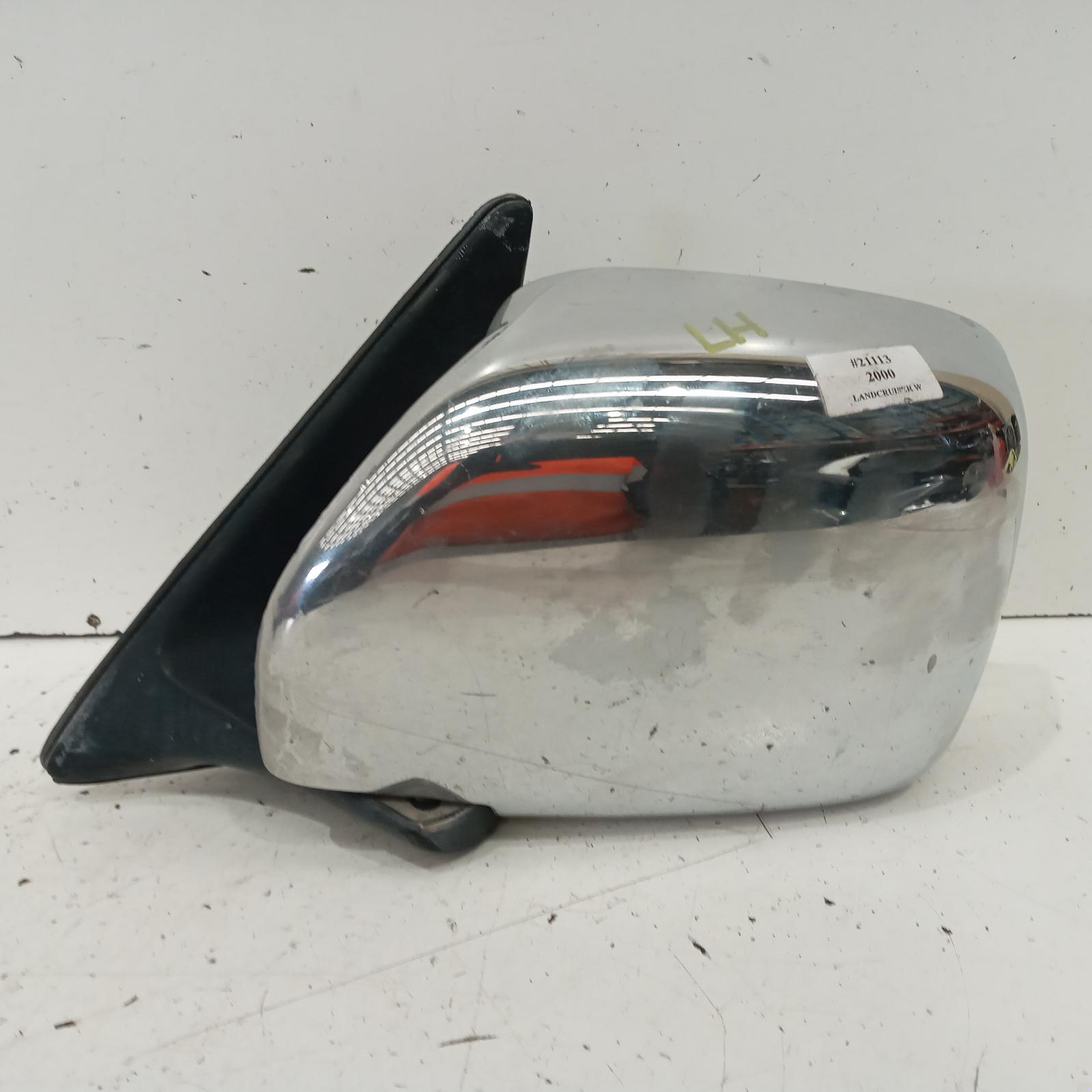 Landcruiser Door Mirror Left 1998-2007 100 series,power,chrome,rv,gxl&sahara,01/98-10/07 00021113 #632666