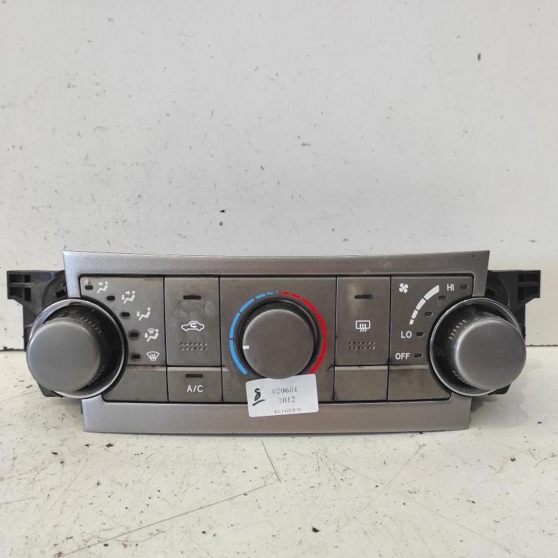 heater/aircon controls