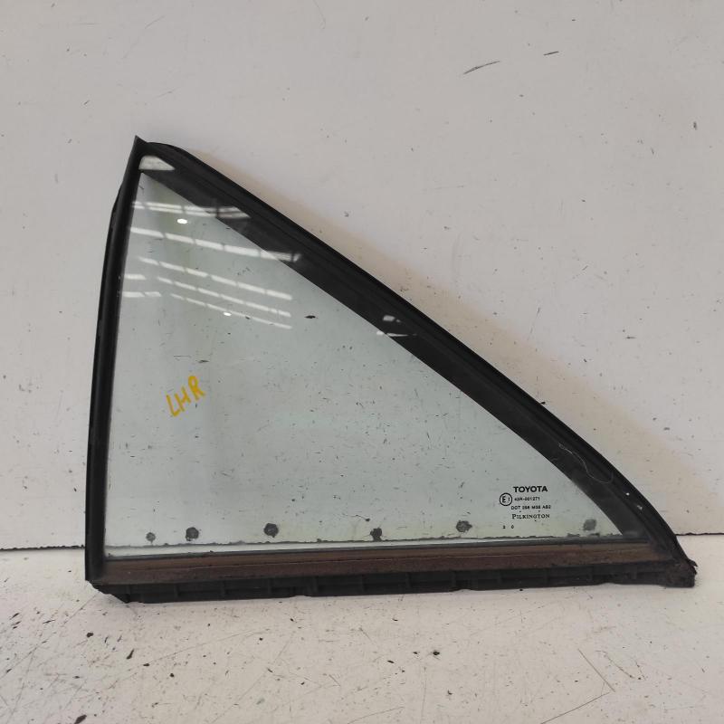 quarter door glass rear left