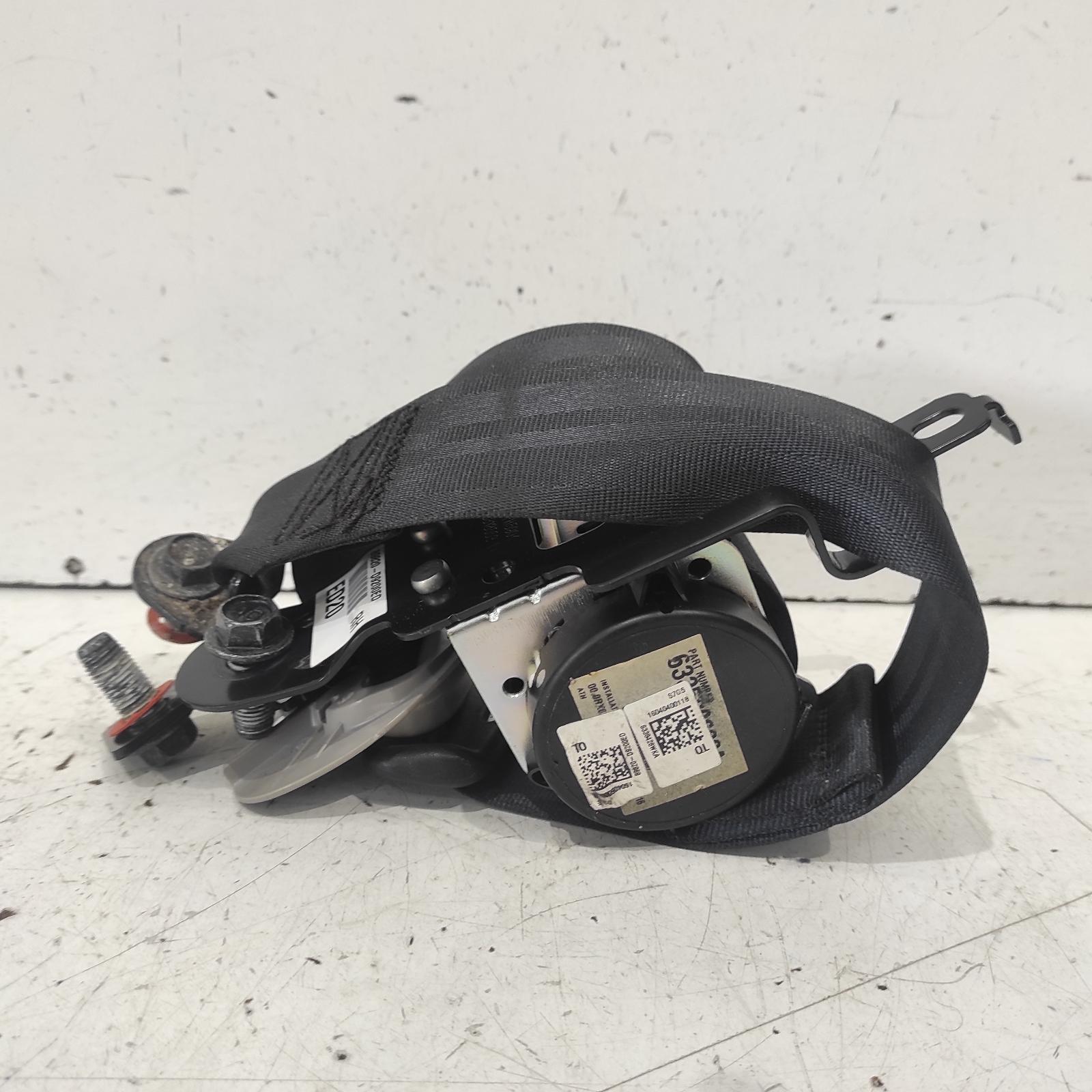 Sportage Seat Belt Stalk 2015-2021 rh rear,seat belt only (no stalk),ql,10/15-08/21 00021175 #633989