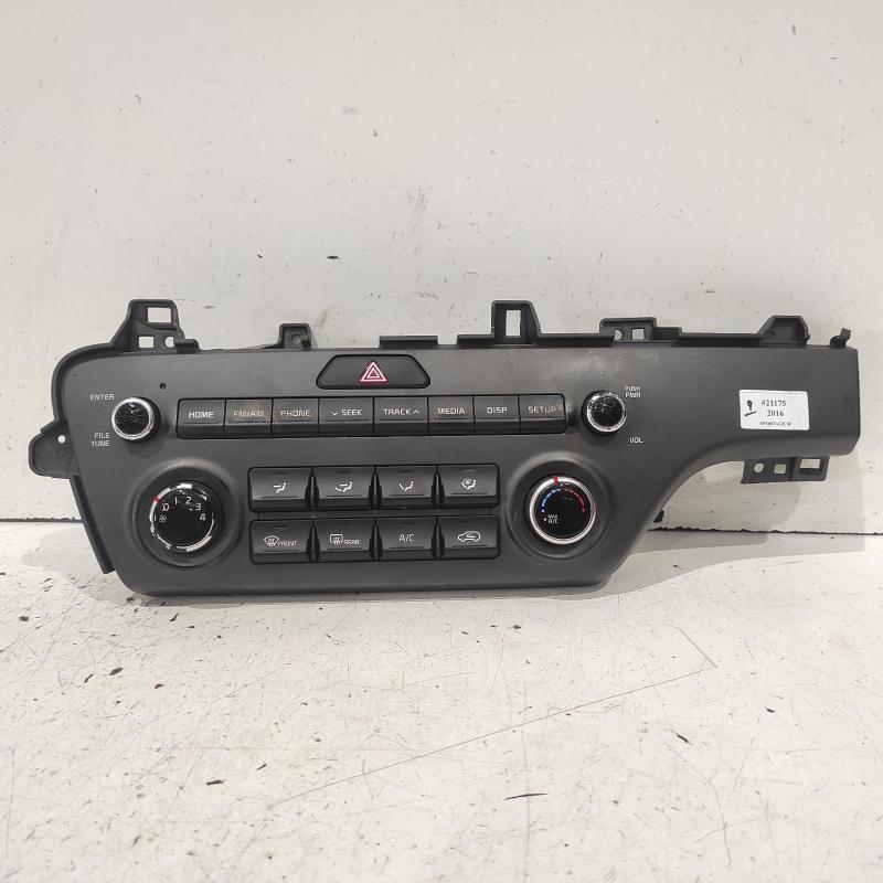 heater/aircon controls