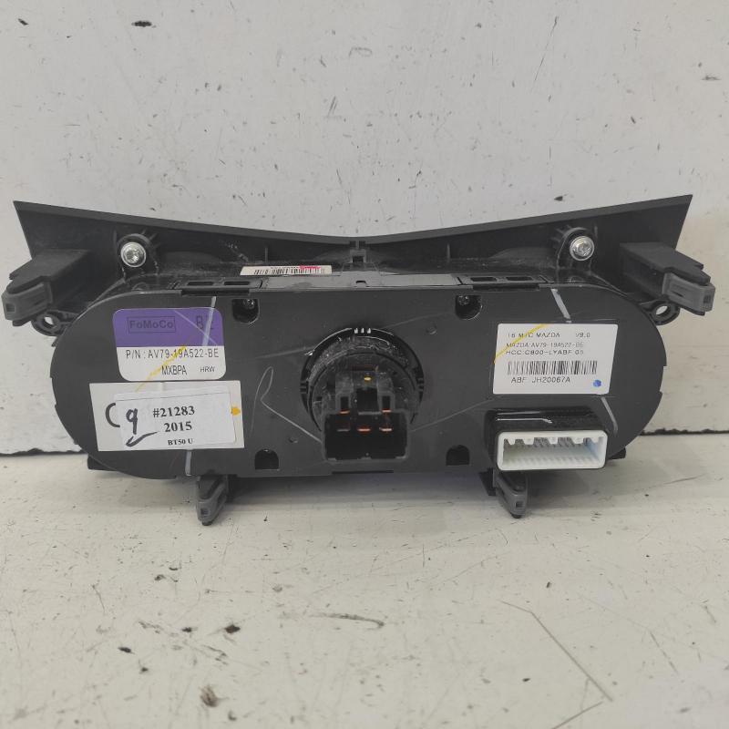 heater/aircon controls