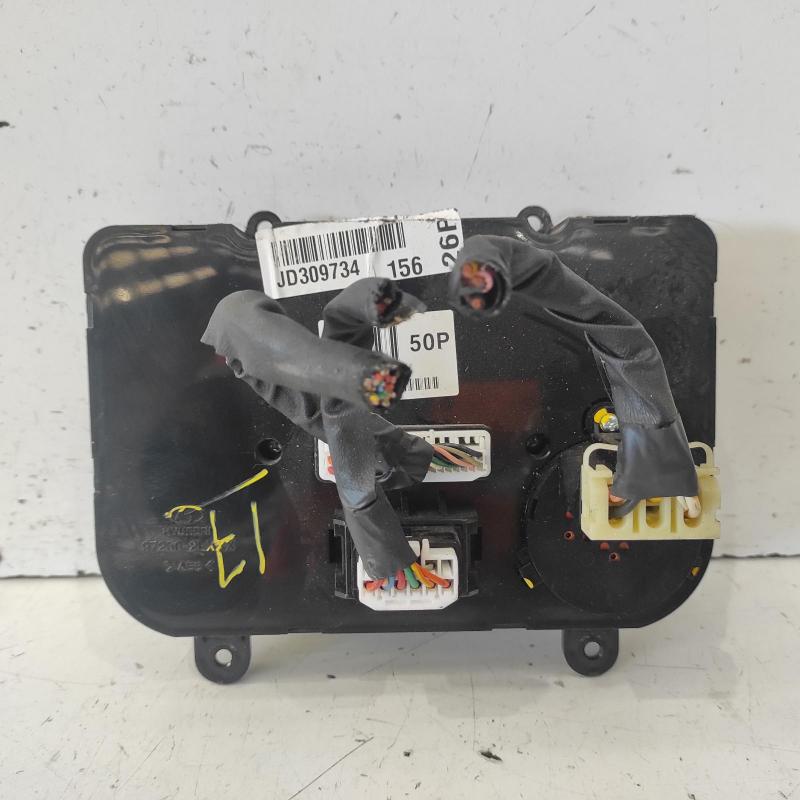 heater/aircon controls