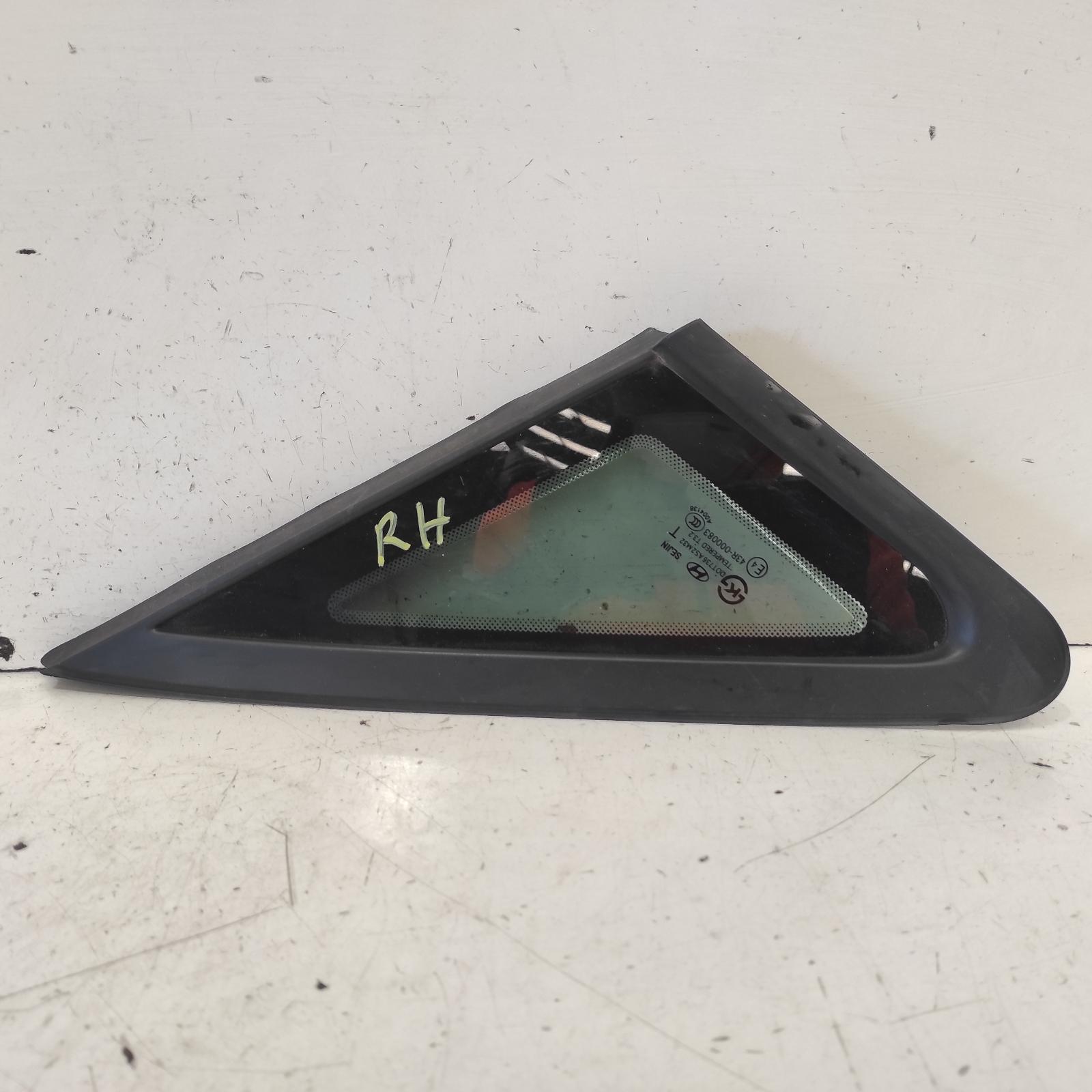 I30 Side Glass Rear Right 2012-2017 gd,5dr hatch,05/12-04/17 00020914 #634750