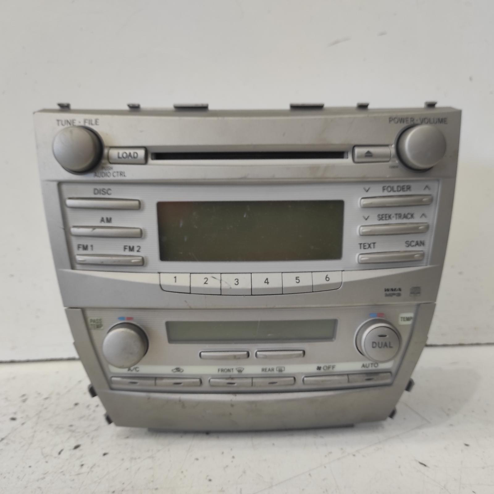 Aurion Stereo/head Unit 2006-2012 cd player,gsv40r,10/06-03/12 partwh #635190