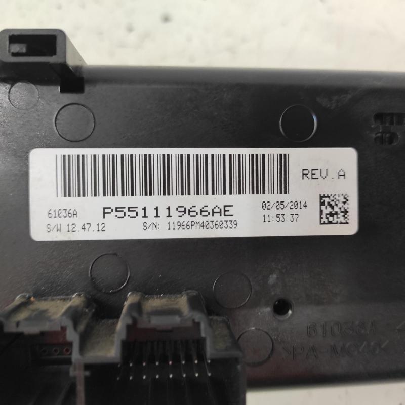 heater/aircon controls