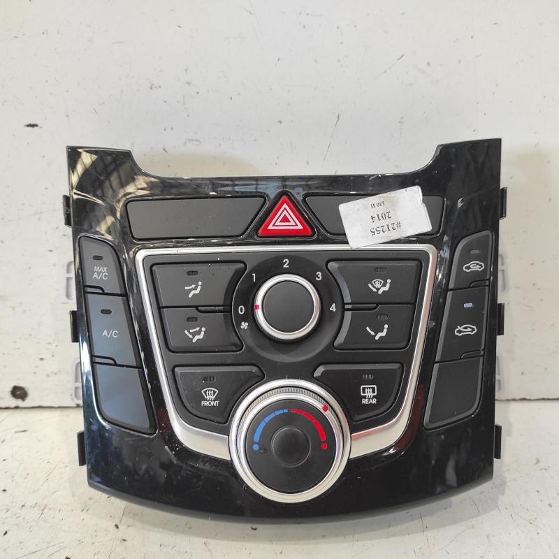 heater/aircon controls