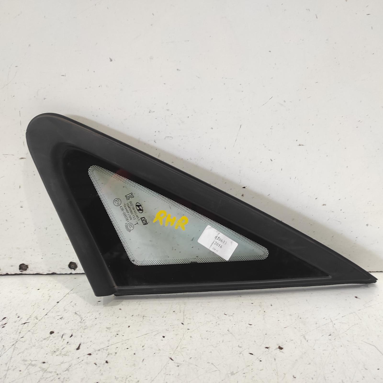 I30 Side Glass Rear Right 2012-2017 gd,5dr hatch,05/12-04/17 00020633 #635876