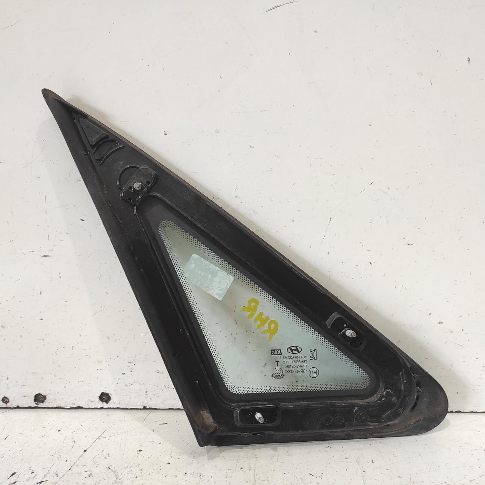 I30 Side Glass Rear Right 2012-2017 gd,5dr hatch,05/12-04/17 00020633 #635876