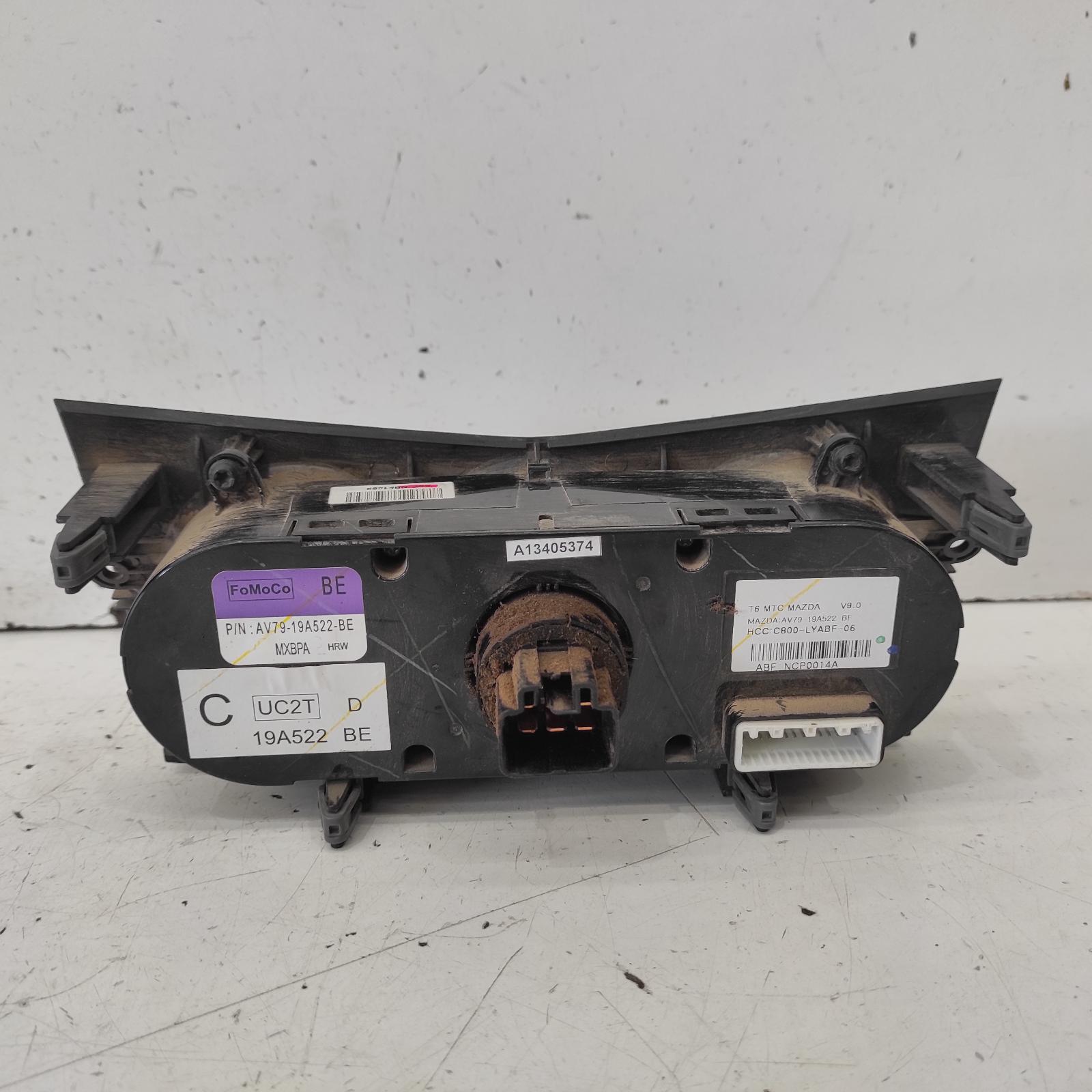 Bt50 Heater/aircon Controls 2011-2020 up-ur,non climate control type,10/11-06/20 00021344 #636861