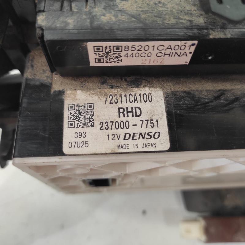 heater/aircon controls