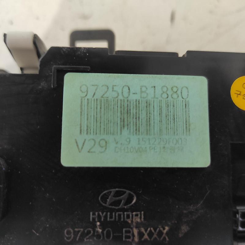 heater/aircon controls