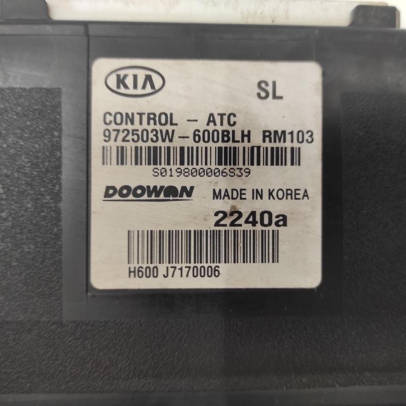 heater/aircon controls