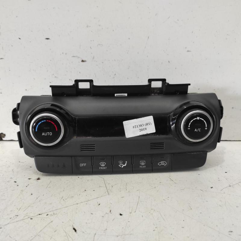 heater/aircon controls