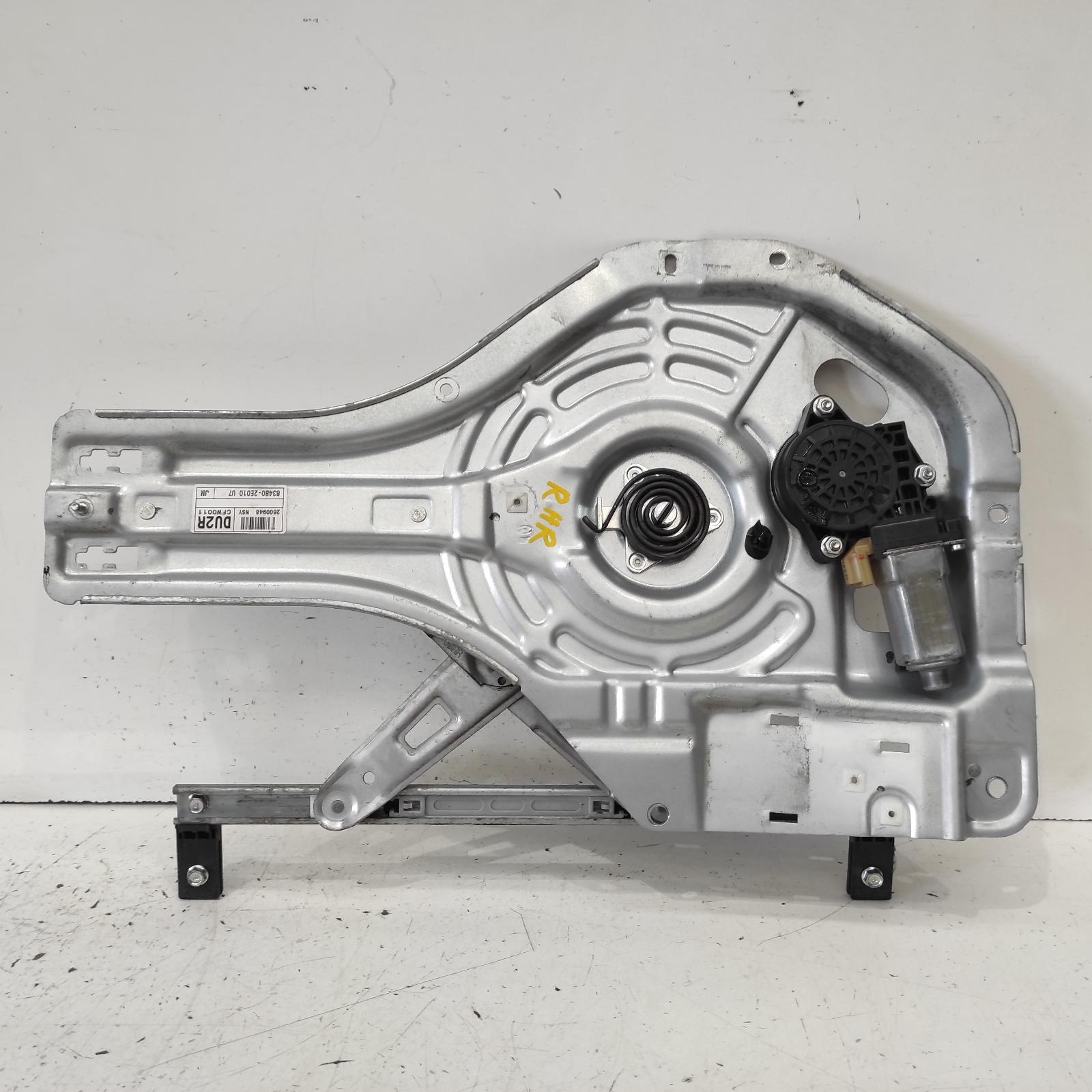 Tucson Window Regulator/motor Rear Right 2004-2010 jm,door reg assy (reg and motor),08/04-01/10 00021404 #639552