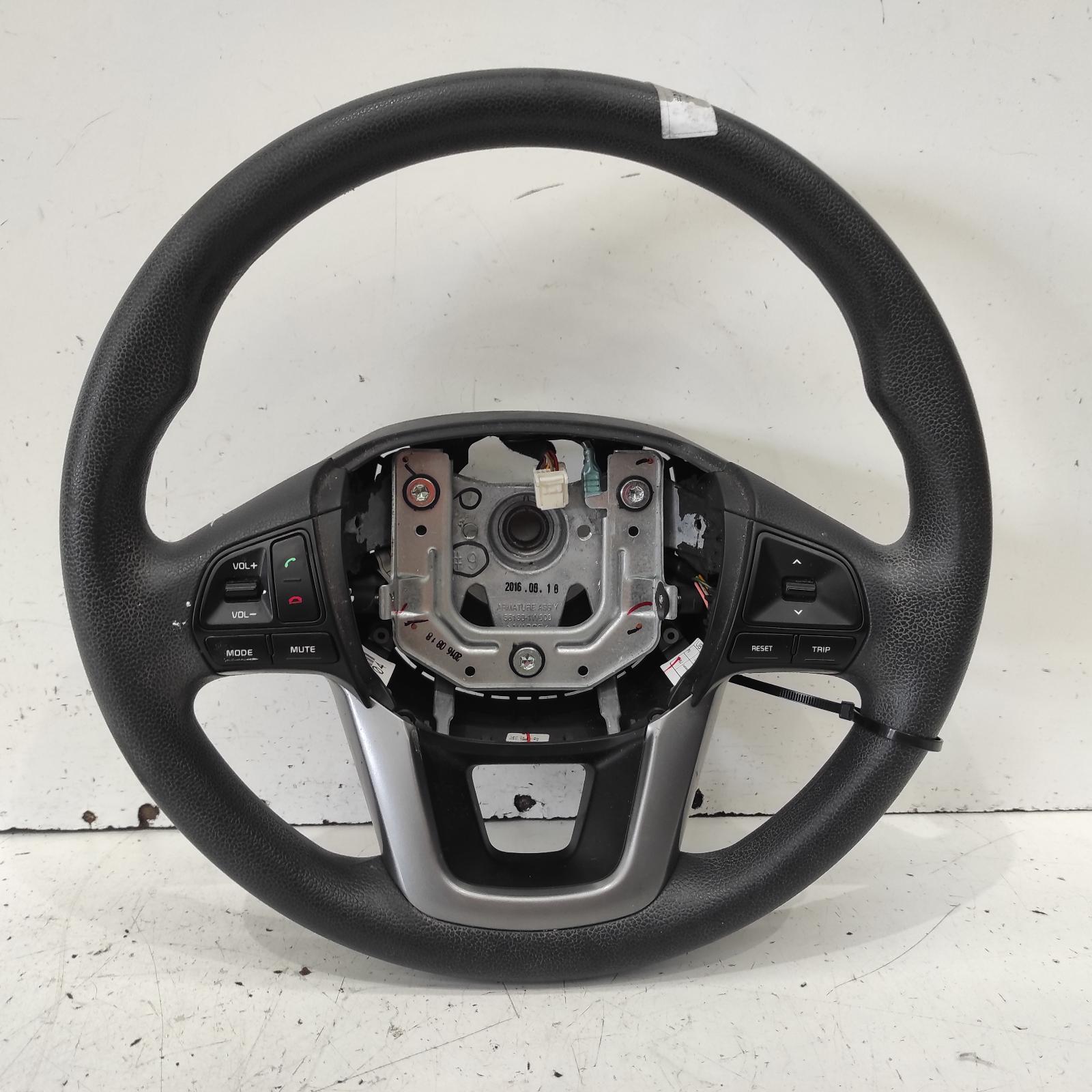 Rio Steering Wheel 2011-2016 vinyl,08/11- 00021419 #642308