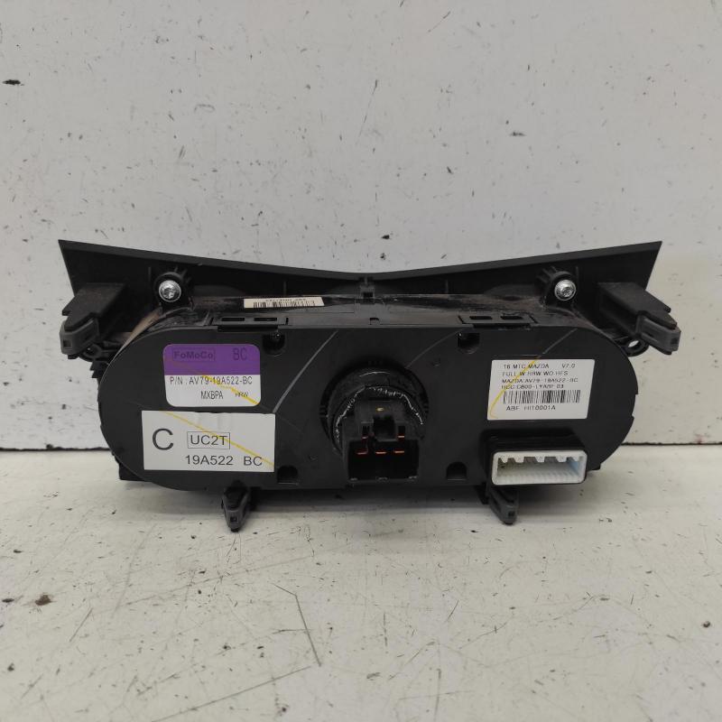 heater/aircon controls